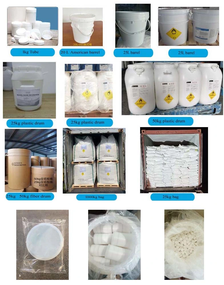 High Quality Water Treatment Swimming Pool Granular Powder 90% TCCA Tablets