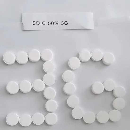 SDIC 및 TCCA 염소 소독 정제 2g 3G 5g 20g 200g
